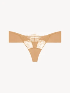 String En Lycra® Chair Avec Dentelle De Chantilly-Shapewear-SHAPE-ALLURE