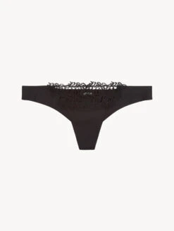 String Noir Ultra Léger-String-PETIT MACRAME