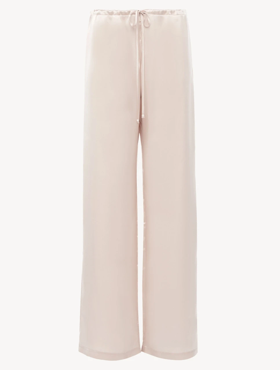 Pantalon En Soie Beige Rosé-Lingerie De Nuit En Soie-PETIT MACRAME 1 Pantalon En Soie Beige Rosé-Lingerie De Nuit En Soie-PETIT MACRAME