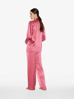 Pyjama En Soie Rose Orchidée-Lingerie De Nuit En Soie-SILK -Mode Lingerie Boutique CFILPD0020288 RAG332 2 13561.1649422317