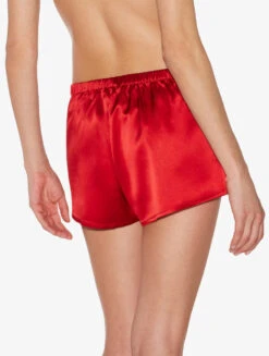 Short En Soie Grenat-Lingerie De Nuit En Soie-SILK -Mode Lingerie Boutique CFILPD0020290 RSF180 2 13282 38395.1649857135