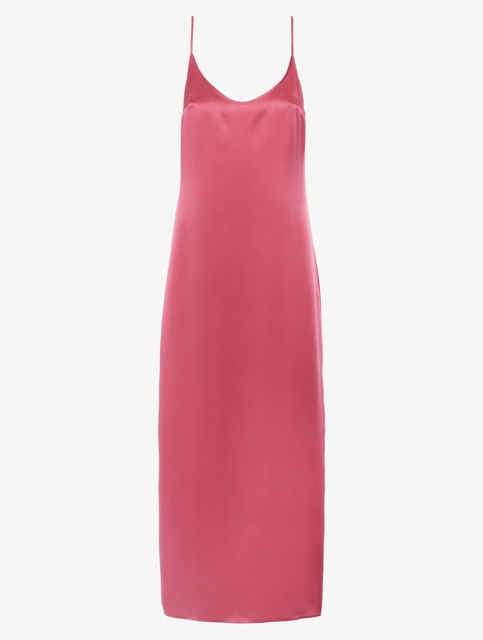 Slip Dress Longue En Soie Rose Orchidée-Lingerie De Nuit En Soie-SILK 1 Slip Dress Longue En Soie Rose Orchidée-Lingerie De Nuit En Soie-SILK