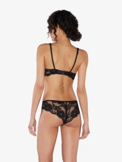 Slip Brésilien En Coton Noir-Tanga-SOUPLE -Mode Lingerie Boutique CFILPD0021057 NR0002 2 87025 81824.1645610852
