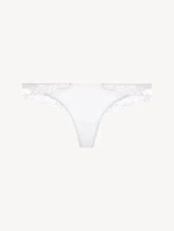 String En Coton Blanc-String-SOUPLE