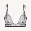 Soutien-gorge Triangle En Dentelle Noir-Triangle-DREAMLAND