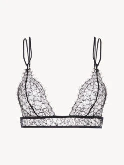 Soutien-gorge Triangle En Dentelle Noir-Triangle-DREAMLAND