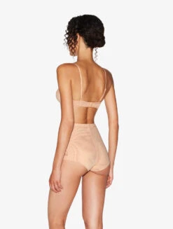 Soutien-gorge Corbeille En Tulle Stretch Couleur Sable-Shapewear-MAISON CONTOURING -Mode Lingerie Boutique CFILPD004310 BGS226 2 96979 37950.1660906729