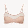 Brassière En Tulle Stretch Couleur Sable-Shapewear-MAISON CONTOURING