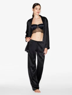 Brassière Ampliforme Noire Avec Dentelle Leavers-Rembourré-DREAMLAND -Mode Lingerie Boutique CFILPD004430 NRB010 3 11946.1662651335