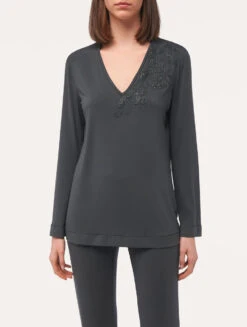 Haut En Gris Anthracite-Pyjamas-MAISON@HOME -Mode Lingerie Boutique CFILPD0044330 GRC184 1 03344.1664196962