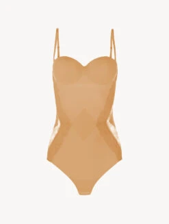 Body «control Fit» En Lycra® Chair Avec Dentelle De Chantilly-Shapewear-SHAPE-ALLURE