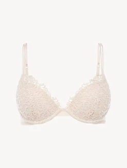 Soutien-gorge Push-up Beige Rosé-Rembourré-PETIT MACRAME