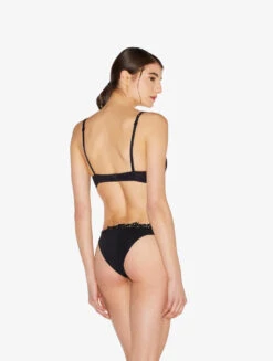 Soutien-gorge Noir Push-up-Rembourré-PETIT MACRAME -Mode Lingerie Boutique CFILPD906397 NR0002 2 03501 07141.1660906648