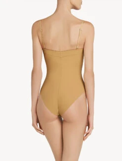 Body Couleur Café Noisette Avec Soutien-gorge à Armature Ultra-plongeant Et Ampliforme-Shapewear-SECOND SKIN -Mode Lingerie Boutique CFIPLM002871 BGS250 2 19718.1593123301
