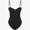 Body Couleur Café Noir Avec Soutien-gorge à Armature Ultra-plongeant Et Ampliforme-Shapewear-SECOND SKIN