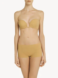 Soutien-gorge Bandeau, Ampliforme Et Ultra-plongeant, Avec Armature Couleur Café Noisette-Shapewear-SECOND SKIN 5 Soutien-gorge Bandeau, Ampliforme Et Ultra-plongeant, Avec Armature Couleur Café Noisette-Shapewear-SECOND SKIN -Mode Lingerie Boutique CFIPLM002881 BGS250 3 70026 85361.1684521642