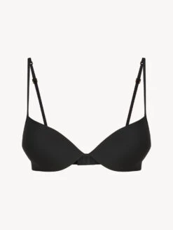 Soutien-gorge Push-up à Armatures Couleur Café Noir-Shapewear-SECOND SKIN
