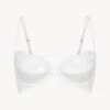 Soutien-gorge Corbeille Blanc Cassé Avec Armatures Et Détails En Dentelle Leavers-Avec Armatures-EXOTIQUE