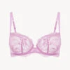 Soutien-gorge Corbeille En Dentelle Lilas-Corbeille-BRIGITTA
