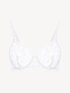 Soutien-gorge à Armatures En Dentelle Blanc-Avec Armatures-BRIGITTA