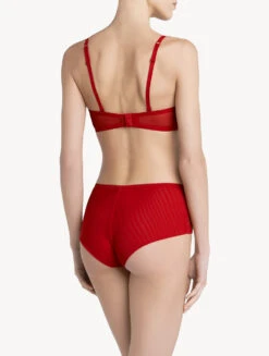 Soutien-gorge Bandeau En Dentelle Rouge-Rembourré-BRIGITTA -Mode Lingerie Boutique CFIPLM004888 RSF171 2 40447.1593123874