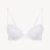 Soutien-gorge Push-up En Dentelle Blanc-Rembourré-BRIGITTA