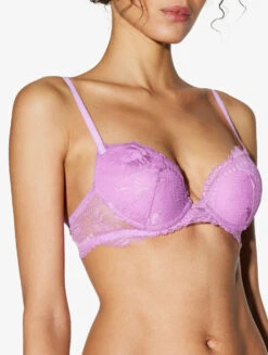 Soutien-gorge Push-up En Dentelle Lilas-Rembourré-BRIGITTA -Mode Lingerie Boutique CFIPLM004889 RAG149 5 29712 56818.1674167118