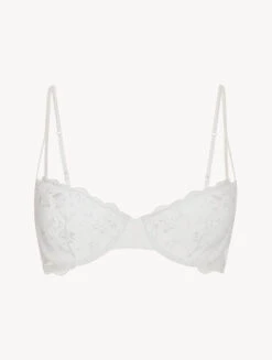 Soutien-gorge Corbeille De Couleur Lys Avec Tulle Brodé-Avec Armatures-MIDNIGHT BOTANICA