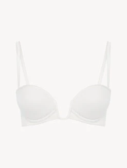 Soutien-gorge Bandeau De Couleur Lys Avec Tulle Brodé-Rembourré-MIDNIGHT BOTANICA