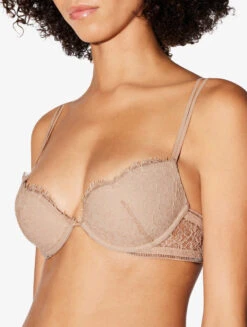 Soutien-gorge Push-up Beige Clair Avec Dentelle-Rembourré-SPELL ON YOU -Mode Lingerie Boutique CFIPLM005607 BGS227 5 73872.1669394719