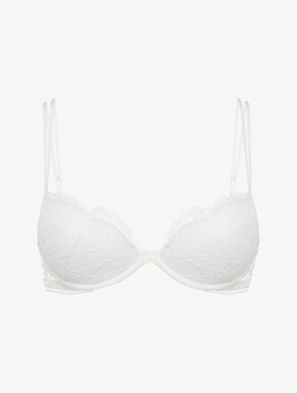Soutien-gorge Push-up Couleur Blanc Cassé Avec Dentelle-Rembourré-SPELL ON YOU 1 Soutien-gorge Push-up Couleur Blanc Cassé Avec Dentelle-Rembourré-SPELL ON YOU