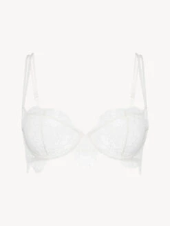 Soutien-gorge Corbeille Couleur Blanc Cassé Avec Dentelle-Avec Armatures-SPELL ON YOU