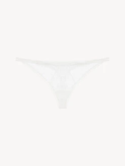 String Couleur Blanc Cassé En Dentelle-String-SPELL ON YOU