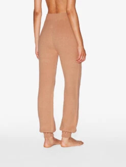 Pantalon En Laine D'alpaga Mélangée De Couleur Camel-Shorts Et Bas De Pyjama-FLUFFY COCOON -Mode Lingerie Boutique CFIPLM0056130 MUW030 2 25555 64665.1665507266