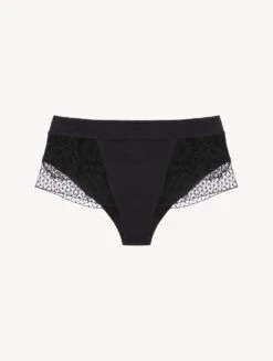 Slip Taille Haute Avec Dentelle Leavers-Culotte Taille Haute-HONEYCOMB SHADOWS