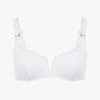 Soutien-gorge De Bain Triangle Blanc-Bikinis-WHEN SUMMER COMES