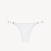 Bas De Maillot De Bain Tanga Blanc-Bikinis-WHEN SUMMER COMES