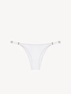 Bas De Maillot De Bain Tanga Blanc-Bikinis-WHEN SUMMER COMES