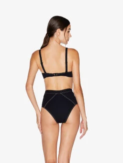 Bas De Maillot De Bain Taille Haute Noir-Bikinis-WHEN SUMMER COMES -Mode Lingerie Boutique CFIPLM0059150 NRB010 2 62210 98311.1682516594