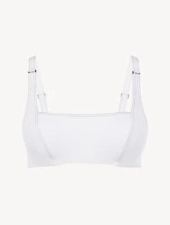 Brassière De Bain Blanche-Bikinis-WHEN SUMMER COMES