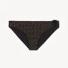 Bas De Maillot De Bain Vert Foncé Et Noir-Bikinis-SUMMER WINDS