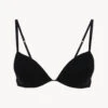 Soutien-gorge Push-up De Couleur Onyx Avec Tulle Brodé-Rembourré-MIDNIGHT BOTANICA
