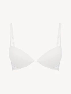 Soutien-gorge Push-up De Couleur Lys Avec Tulle Brodé-Rembourré-MIDNIGHT BOTANICA