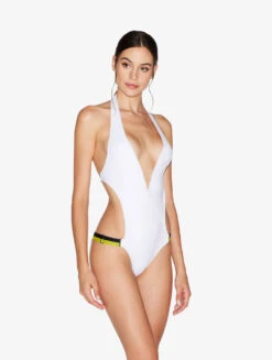 Maillot De Bain Une Pièce Blanc Avec Découpes-Maillots De Bain-WHEN SUMMER COMES -Mode Lingerie Boutique CFIPLM0061170 BNA001 3 67592 13193.1682516613