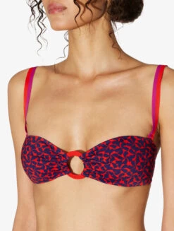 Soutien-gorge De Bain Bandeau Rouge Et Bleu-Bikinis-SUMMER WINDS -Mode Lingerie Boutique CFIPLM0061220 RSW190 5 41638 18118.1652863822