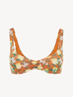 Soutien-gorge De Bain Imprimé Orange-Bikinis-AMALFI TWIST