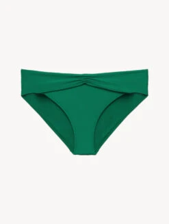 Bas De Maillot De Bain Vert Avec Taille Drapée-Bikinis-AMALFI TWIST