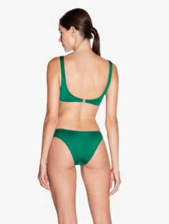 Bas De Maillot De Bain Vert Avec Plissé-Bikinis-AMALFI TWIST -Mode Lingerie Boutique CFIPLM0074160 TU VRQ350 2 87587 84959.1690549637