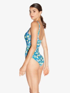 Maillot De Bain Imprimé Bleu Avec Découpe-Maillots De Bain-AMALFI TWIST -Mode Lingerie Boutique CFIPLM007417 MUW104 2 10053 81532.1690549638