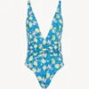 Maillot De Bain Imprimé Bleu-Maillots De Bain-AMALFI TWIST